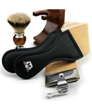 Professional 6-Part Wood Shaving Set for Men | Razor Brush Soap & Accessories | International Shipping Available - Buy Online on GoSupps.com