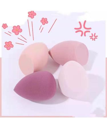 Danbao DANBAO Makeup sponge set mixed multi-color use beauty eggs for wet and dry face make-up puff flawless four pink outfits (10 x 10 x 6 (4PCS)) - Buy Online on GoSupps.com