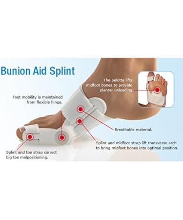 Days Homecraft Hallufix Bunion Splint - Comfortable & Effective Relief for Bunion Pain | International Shipping Available - Buy Online on GoSupps.com