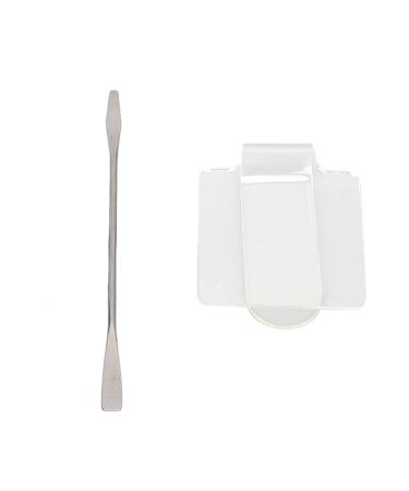 Buy Transparent Cosmetic Acrylic Mixing Palette & Spatula Set for Nail Art | Best Makeup Mixing Tools - Buy Online on GoSupps.com