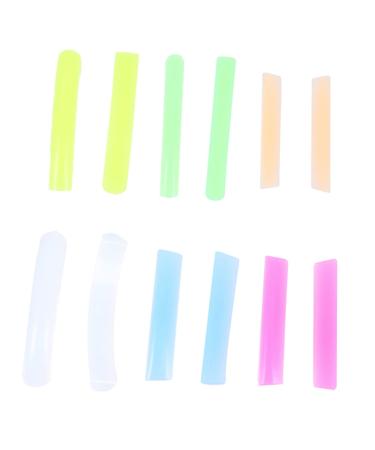 12 Pairs Eyelash Silicone Patch Eyelash Perm Pads Eyelashes Extension Gasket Perming Eyelash Pad Eyelashes Grafting Gasket Eyelash Perming Pad Eyelash Ironing Gaskets