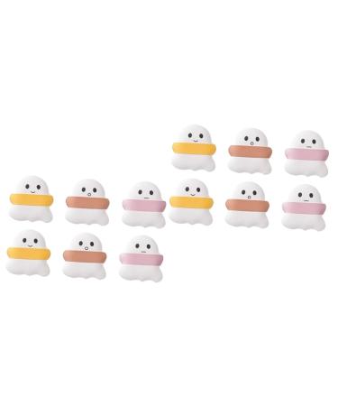 FRCOLOR Baby Puff 12 Pcs Powder Puff Makeup Cosmetic Cushion Makeup Sponge Makeup Puff for Fundation Air Puff Sponge Round Cotton Pads Makeup Wedges Mix Woman Puffs