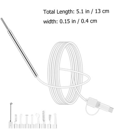 Wireless Otoscope Ear Wax Remover Set | Professional Ear Cleaning Tool with Camera | Healeved Visible Ear Pick | Assorted Colors - Buy Online on GoSupps.com