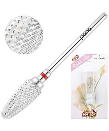 Pana 3/32 Safety Bit Nail Carbide Bit for Electric Dremel Drill Machine - Fine Flame Silver - Buy Online on GoSupps.com