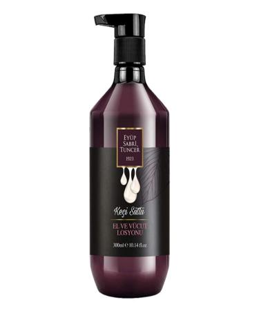 EY P SABR TUNCER EST1923 hand and body lotion lotion with goat milk concentrate 300 ml in dispenser