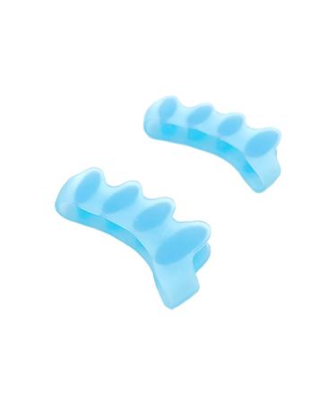 Relieving Pain And Separator Spacer Home Toe Tool Toe Cushioning Bunion Tool Hand Nail File (blue One Size) One Size Blue