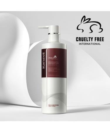 Karseell Argan Oil Shampoo Herbal Extract Moisturizing Deep Repair Smooth Shampoo for Dry and Damaged Hair 500ml - Buy Online on GoSupps.com