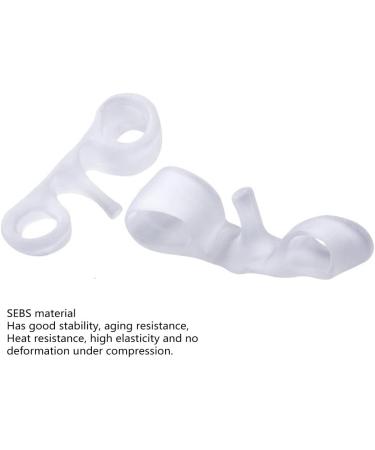 Silicone Toe Spacers - 5 Pack for Yoga, Bunion Relief, and Overlapping Toes | Toe Separator Gel Stretchers for Pain Relief and Corrective Alignment - Color B, Size AB - Buy Online on GoSupps.com
