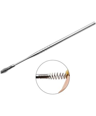 Spring Ear Spoon Set - Stainless Steel Ear Wax Scraper & Cleaner Tool for Earwax Removal by Healvian (5pcs) - Buy Online on GoSupps.com