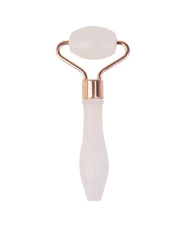 Face Massager Facial Massage Tool Eye Roller Beauty Roller Face Roller Massage Skin Massage Skincare Tool Eye Massage Roller Facial Roller Hand Tools Jade White Cosmetic