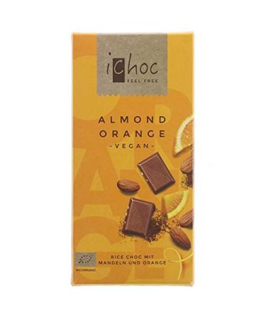 Vivani Organic Chocolate | Almond & Orange | 1 x 80g
