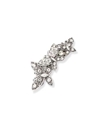 Topkids Vintage Rhinestone Accessories | Butterfly & Flower Bridal Jewelry | 5.5 cm Pearl Wedding Collection - Buy Online on GoSupps.com