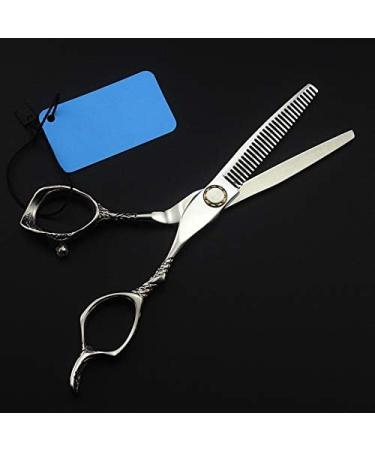 Professional 6-Inch Hair Cutting Scissors Set | Bearing Flower Handle Hairdresser Shears for Thinning & Precision Cutting - Ideal for Barbers & Stylists - Buy Online on GoSupps.com