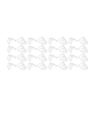 Uxsjakjsd 16pack Slipon Side for Prescription Clear eye protection fits small to frames