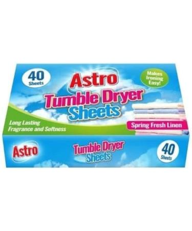 Fresh Linen Tumble Dryer Sheets - 120 Long-Lasting Fragrant and Soft Sheets - Buy Online on GoSupps.com