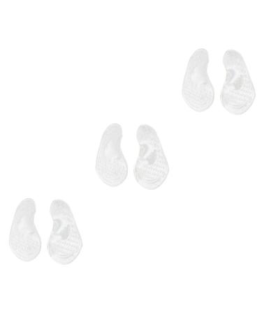 Healvian 6 Pairs Shoe Inserts Foot Corrector Arch Insoles Foot Supports Pads Orthotic Insoles Support Pad Massage