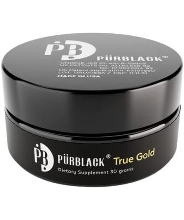 P rblack True Gold Shilajit Live Resin | Genuine High Efficacy 5th Generation (30g) with P rscale - Buy Online on GoSupps.com