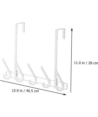 Cabilock 1pc Nail Door Hook Over Door Towel Bar Entryway Coat Hanger Room Hanging Holder Hook Rack Porch - Buy Online on GoSupps.com