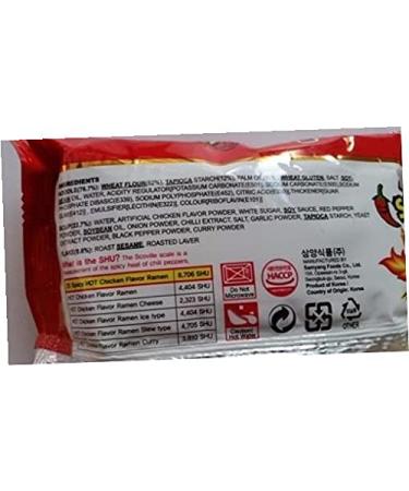 Samyang 2X Spicy Hot Chicken Flavor Ramen - Korean Spicy Noodle 10 Pack (140g Each) - Spicy 4.93 Ounce - Buy Online on GoSupps.com