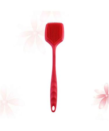 Solustre 2-Pack Rinse Brush Pot Cleaning Brush - Long Stem Silicone Handle for Effective Cleaning - Buy Online on GoSupps.com