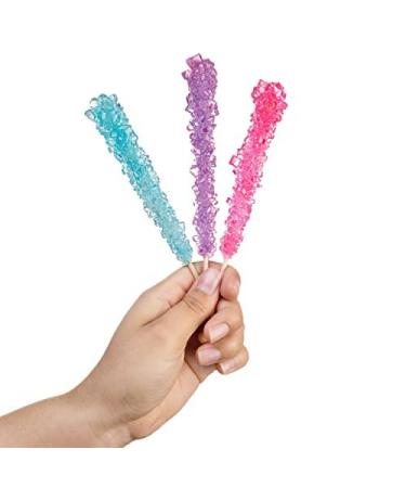 Mermaid Rock Candy Sticks - 18 Individually Wrapped on a Stick - 18 Count Pack - Buy Online on GoSupps.com