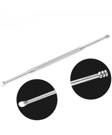 Stainless Steel Spiral Ear Pick Spoon - Ear Wax Removal Tool - Multi-function Portable - Color 1pc - Buy Online on GoSupps.com