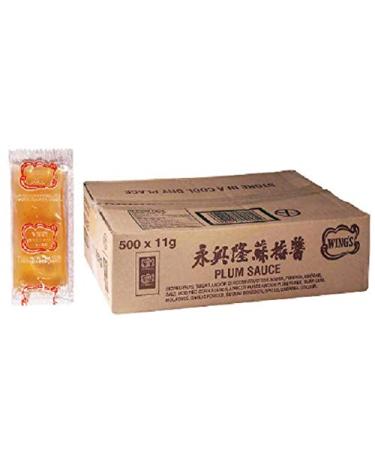 Wing s Plum Sauce Packets (500x11g) (1-Pack)