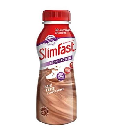 SlimFast Slimfast 2-pack of 325ml coffee latte milk