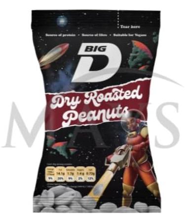 British Food Shop Big D Salted & Dry Nuts Smiths Scampi Fries Bar Snacks 12 Packs on 'The AMaysing' Pub Hanging Card - Buy Online on GoSupps.com