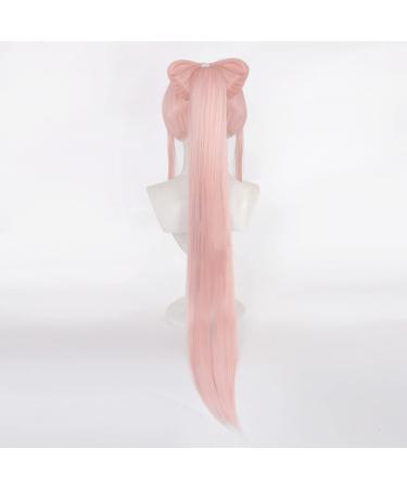 Lwiuentx Genshin Impact Sangonomiya Kokomi Long Pink Blue Wig | Halloween Cosplay + Free Wig Cap - Buy Online on GoSupps.com