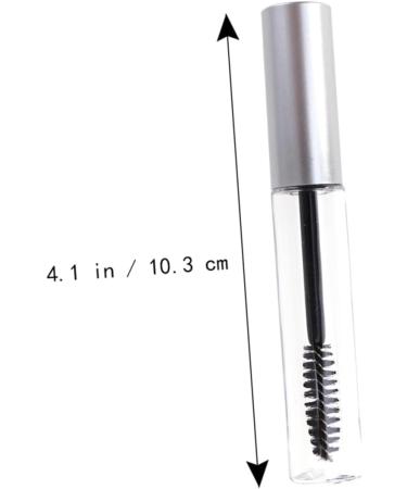 Healeved 10 Pcs Eyelash Brush Tube Mascara Tube Wand Eyelash Empty Mascara Tube and Wand Eyelash Cream Bottle 1 g (Pack of 1) Silverx2pcs - Buy Online on GoSupps.com