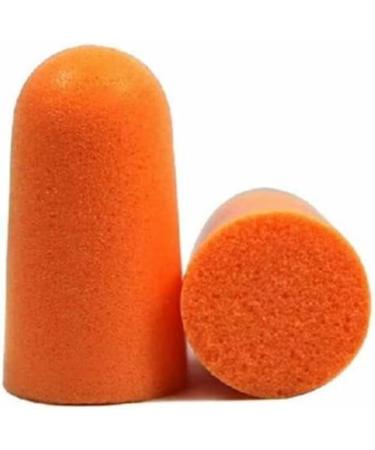 10 Pairs Orange Noise Reducer Disposable Foam Ear Plugs for Sleeping - Soft & Comfortable Ear Protection - Buy Online on GoSupps.com