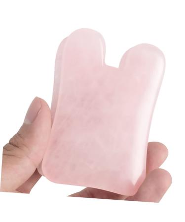 FOMIYES 3pcs Gua Sha Massager Set - Pink Facial & Body Crystal Massage Tools for Rejuvenation | International Shipping Available - Buy Online on GoSupps.com