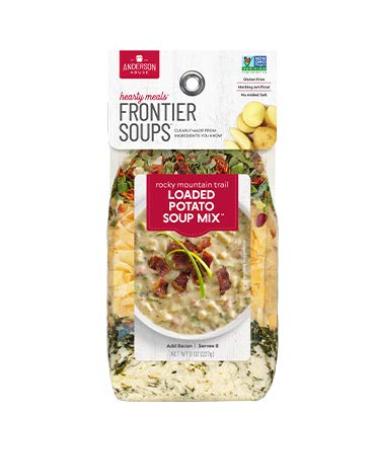 Frontier Soups Rocky Mountain Trail Loaded Potato Soup Mix (Pack of 2) 8 Ounce (Pack of 2)