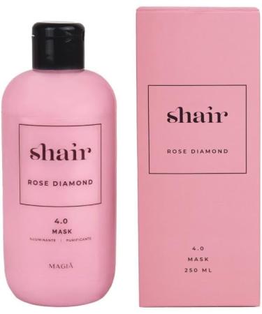  Magi Professional Rose Diamond Hair Mask: Restores physiological pH energizing and nourishing for shine and radiance. 250 ml - Buy Online on GoSupps.com