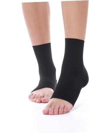 DOITOOL 4 Pairs Ankle Socks Heel Sleeves Toeless Spa Socks Stocking Stuffers for Guys Feet Cream Heel Protector Socks Heel Anti-Crack Socks Casual Socks Men and Women Moisturizing - Buy Online on GoSupps.com
