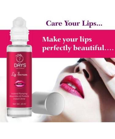 SPF 15 Natural Lip Serum with Vitamin E, Almond Oil, Aloe Vera & Retinol - Hydrating & Softening Formula, Paraben & Mineral Oil Free - Strawberry Scented (Pack of 1) - Buy Online on GoSupps.com