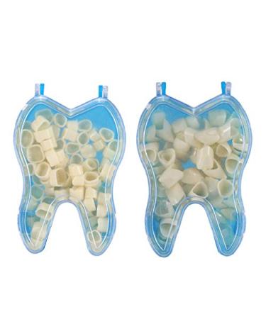 50 Pcs Temporary Tooth Crowns - Realistic Porcelain Dental Crowns for Front & Molar Teeth - International Shipping - Buy Online on GoSupps.com