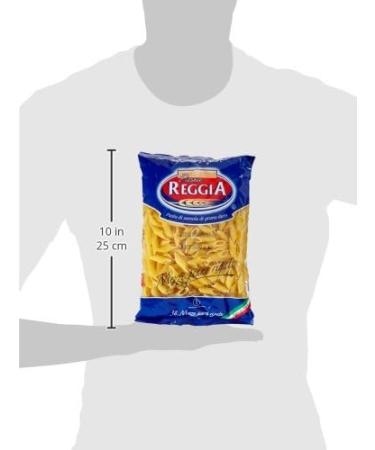  Reggia Pasta Reggia Mezze Penne Ziti Rigate No. 38 Pasta Durable Wheat Pasta 100% Italianische Pasta Packung mit 500g - Buy Online on GoSupps.com