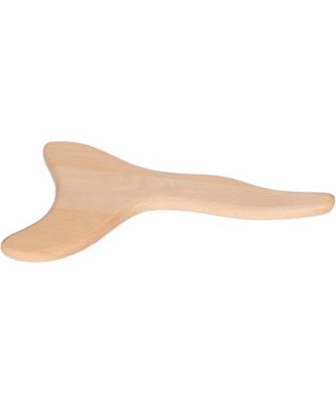Verdant Touch Wooden Massage Board - Beech Gua Sha Tool for Neck & Body - Meridian Health Benefits - Buy Online on GoSupps.com