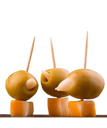 Sanniti Stuffed Garlic Olives 15.5 oz - Pack of 2 | Premium Quality - Buy Online on GoSupps.com
