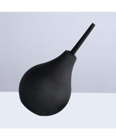 Silicone Ear Suction Bulb Syringe for Gentle Ear Cleaning - 224ml Black Ear Wax Removal Tool for Adults - Buy Online on GoSupps.com