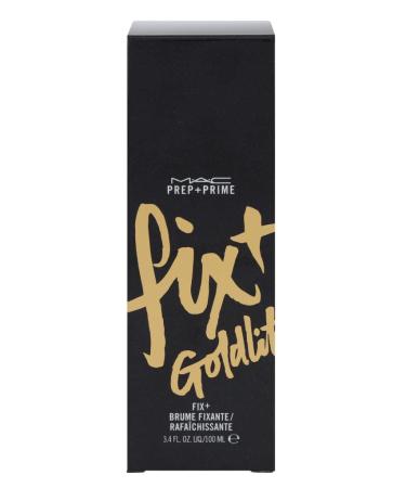 MAC Cosmetics Prep + Prime Fix+ Shimmer Goldlite 3.4 oz (100 ml) - Buy Online on GoSupps.com