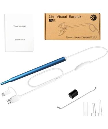 Ear Cleaning Endoscope Spoon with 6 LED Lights - Camera Ear Picker Wax Removal Kit - Buy Online on GoSupps.com