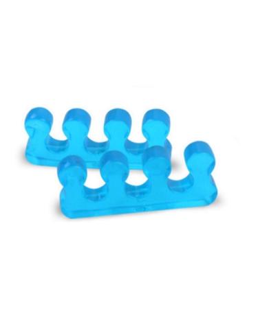 Lysng portable toe speech multifunctional hammer toe correctors healthy hallux valgus rail for overlapping toes relief small toes pressure pain at home tourism blue