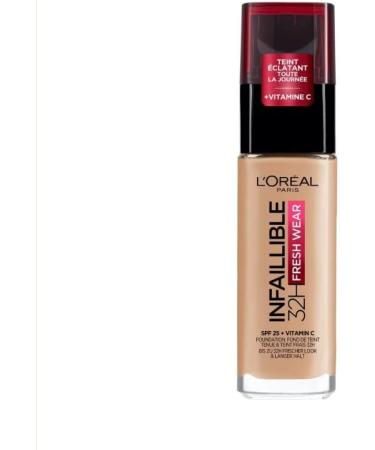 Infallible Liquid Foundation 140 Nude Golden Beige Pack of 2 - Buy Online on GoSupps.com