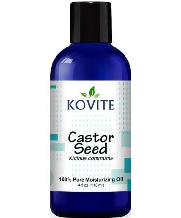 100% Pure Castor Oil - 4 oz.