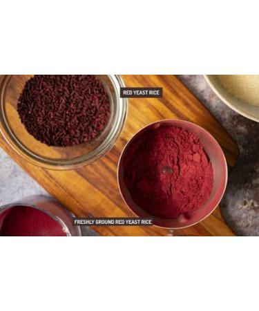 Red whole yeast rice 400g Red yeast rice - Buy Online on GoSupps.com