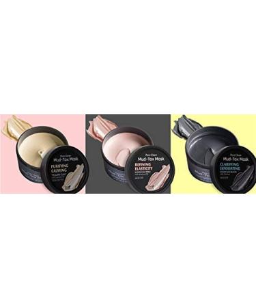 Clarifying Black Mud Tox Mask - Exfoliating Pore Cleanser with Tea Tree Extract for Breakout Treatment & Healing - 2.82 oz - Buy Online on GoSupps.com