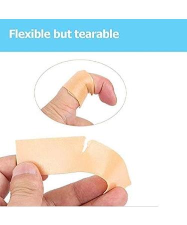 Mcvcoyh Heel Grip Tape 2 x 500cm | Foot Care Sticker for Blister Prevention | Adhesive Protector Pads for Toe/Finger | Yellow - Buy Online on GoSupps.com